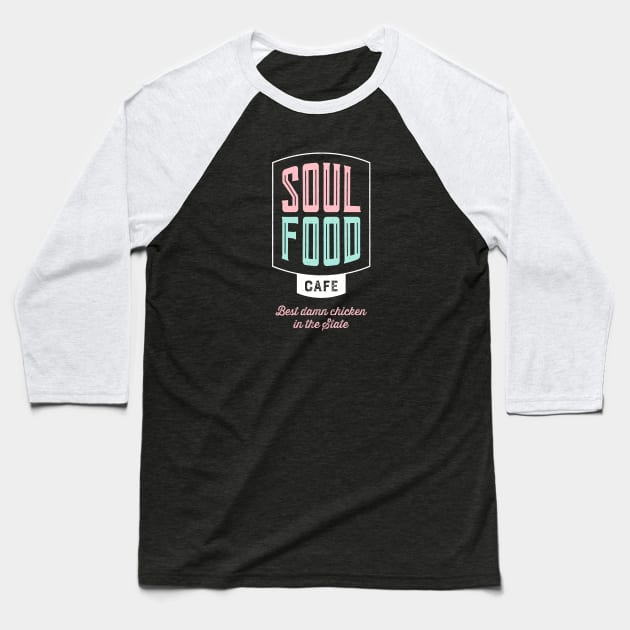 Soul Food Baseball T-Shirt by attadesign